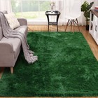 5x8 Fluffy Bedroom Area Rug Washable Soft Shag Large Living Room Rug with Non...