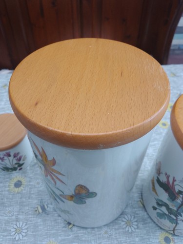 6x Portmeirion Botanic Garden Storage Jars - Job Lot of various sizes - Picture 13 of 14