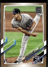 2021 Topps Baseball Gold /2021 Ryan Castellani Rockies 177