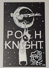 Pooh Knight 1 Signed And Remarked By Davis Rider One Metal Cover 31/60
