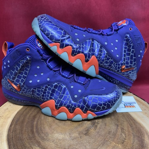 Nike Air Barkley Posite Max Phoenix Suns Size 11.5 Purple 555097-581 Charles 34
