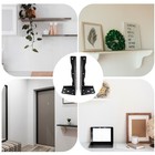 2 Pcs Regalhalterung Schwebend Hochleistungsregalhalterungen Schwebende