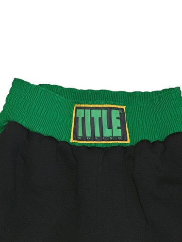 Pantalones cortos pesados Title Boxing WBC profesionales de algodón/poliéster para hombre talla M - Imagen 2 de 11