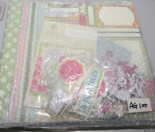 Anna Griffin Scrapbook Kit Fresh and Floral Instant Scrapbook Kit - New - Picture 2 of 7