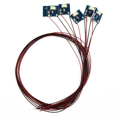 OO HO 12V LEDs Ersatz Innen Lampen Beleuchtung Leuchten Teile 20mA 5 Stück - Bild 5 von 37
