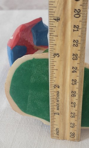 Tropischer entspannender Weihnachtsmann am Strand Statue Figur Regenschirm Urlaub Urlaub - Bild 9 von 10