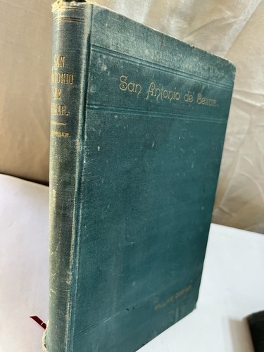 1890 San Antonio de Bexar Corner San Antonio Texas History Rare Fair Cond. Rare - Picture 2 of 8
