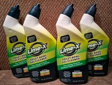 4 PACKS Lime A-Way Thick Gel Formula Toilet Bowl Cleaner / 16 fl oz