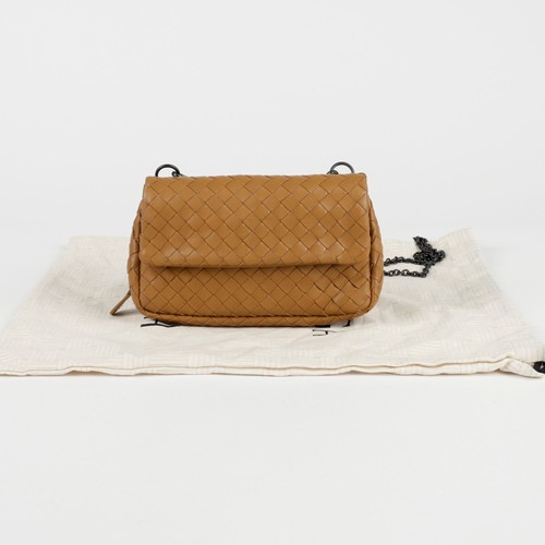Bottega Veneta Intrecciato Mini Chain Shoulder Crossbody Bag 310774 139794052 - Picture 1 of 10