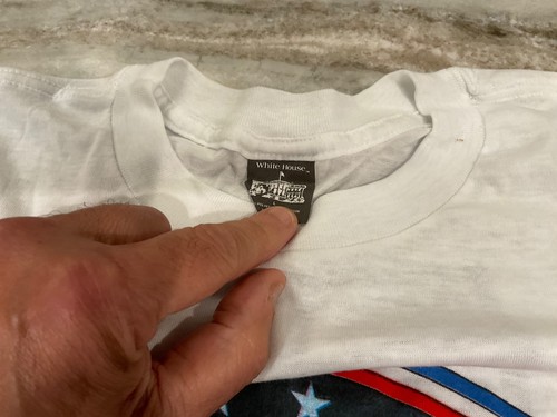 VINTAGE ORIGINAL FRANK ZAPPA VOTE 2-SEITIGES T-SHIRT LARGE SELTEN - Bild 2 von 3