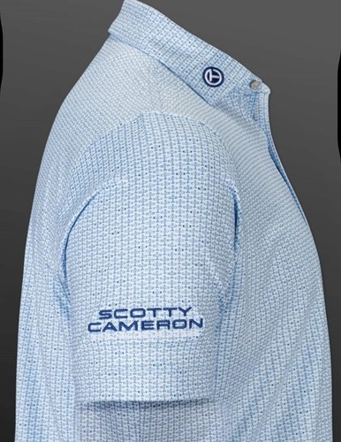 Scotty Cameron US Open USA Plane Print Peter Millar Golf Polo Shirt XXL - Picture 2 of 5