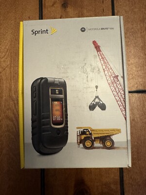 Sprint Nextel - Motorola Brute i686 - Black Cellular Phone