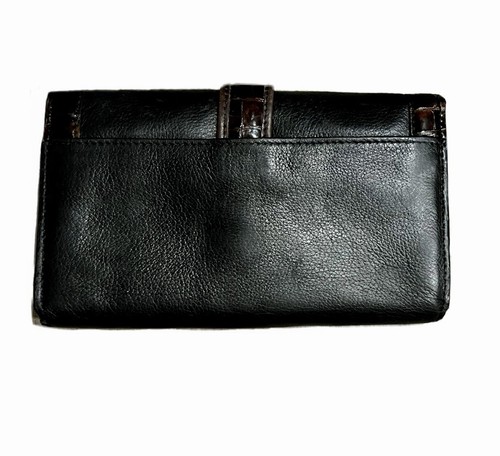 Brighton Black Leather Wallet - Picture 2 of 7