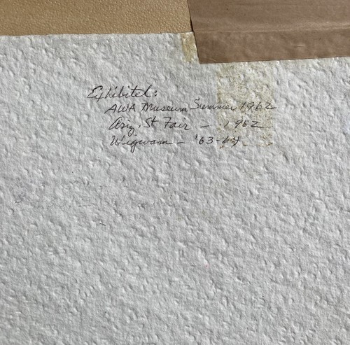 Ausgestellt "vor vielen Monden" nachtaktiv Arizona gelisteter Künstler Western Bergbaustadt - Bild 9 von 11