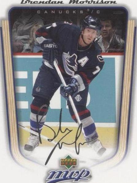 2005-06 Upper Deck MVP - Brendan Morrison #379 - 1 of 1