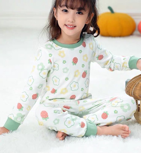 Girls Pajamas Set Kids SOFT WARM Cotton Long Sleeve PJS Snug-Fit Comfy Sleepwear - Picture 9 of 19