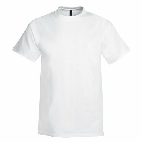 Hanes USA Mens Plain Cotton Beefy Heavyweight Tee T-Shirt Tshirt S - 4XL - Imagen 4 de 29