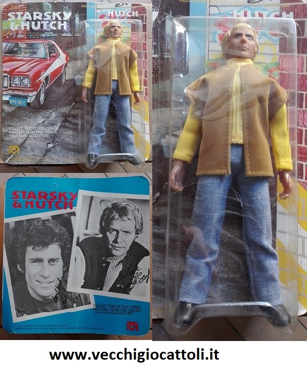 Mego personaggio Hutch 20 cm della serie Starsky e Hutch 1975 MOC Mego personaggio Hutch 20 cm della serie Starsky e Hutch 1975 MOC