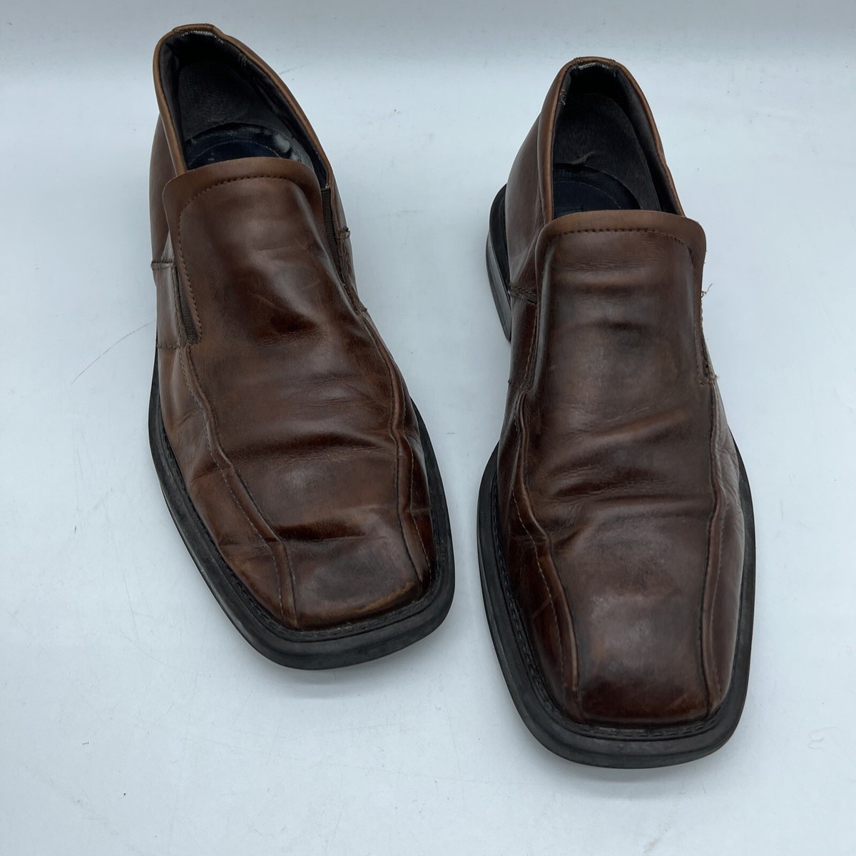 Men’s Skechers Made in Italy Leather Oxfords — Brown — Size 10M Skechers Slip-ins RF: Respected - Elgin main image 3