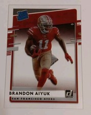 2020 Panini Chronicles - Clearly Donruss Rated Rookie #RR-BA Brandon Aiyuk (RC)