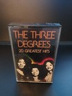 THREE DEGREES 20 Greatest Hits UK Cassette Album 
