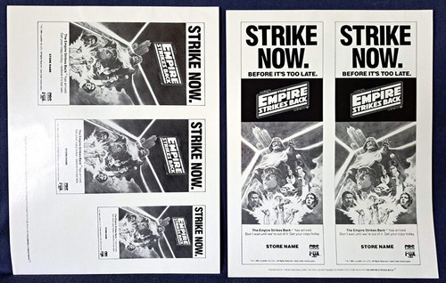 STAR WARS EMPIRE STRIKES BACK VIDEO STORE PROMO PRESS KIT UNUSED 1984 CBS FOX - Picture 5 of 6