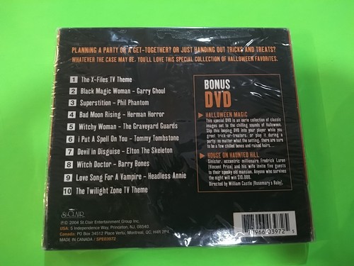 Halloween Magic [Digipak] by Various Artists (CD, Apr-2007, St. Clair) - Imagen 5 de 9
