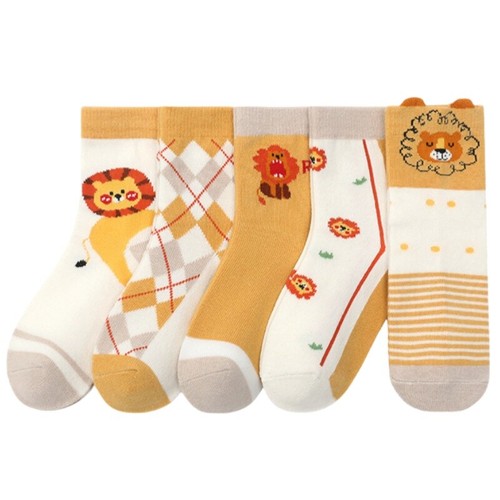 5 Pairs Children's Boys Girls Socks Cotton Ankle Socks Baby Socks 1-12 Years - Picture 10 of 20