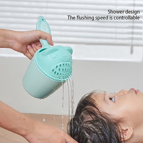 Baby Shower Shampoo Cup Kids Bathing Toys Bathroom Shower Shampoo Rinse Cup - Picture 5 of 11