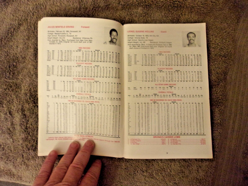 1982-83 PHILADELPHIA 76ERS MEDIA GUIDE JAHRBUCH 1983 CHAMPIONS JULIUS ERVING AD - Bild 6 von 10