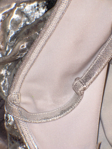 Mädchen Tutu Kleid Kostüm, Ballett, weiß/grau/silber, Gr. L (Mädchen) - Bild 9 von 12