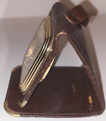 時計 lucky Vintage '60s SEIKO Quartz WALLET TRAVEL ALARM CLOCK, Roman