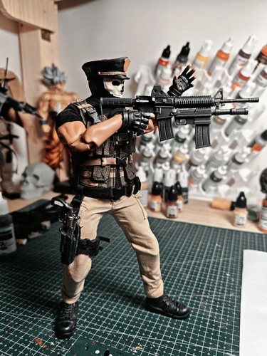 Customized 21cm duty call ghost 12inch figure - 第 2/6 張圖片