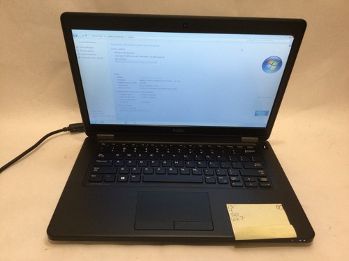 Dell Latitude E5450 / Intel Core i3-5010U / Windows 7 Pro / C-GRADE W/ ADAPTER! - Picture 2 of 4