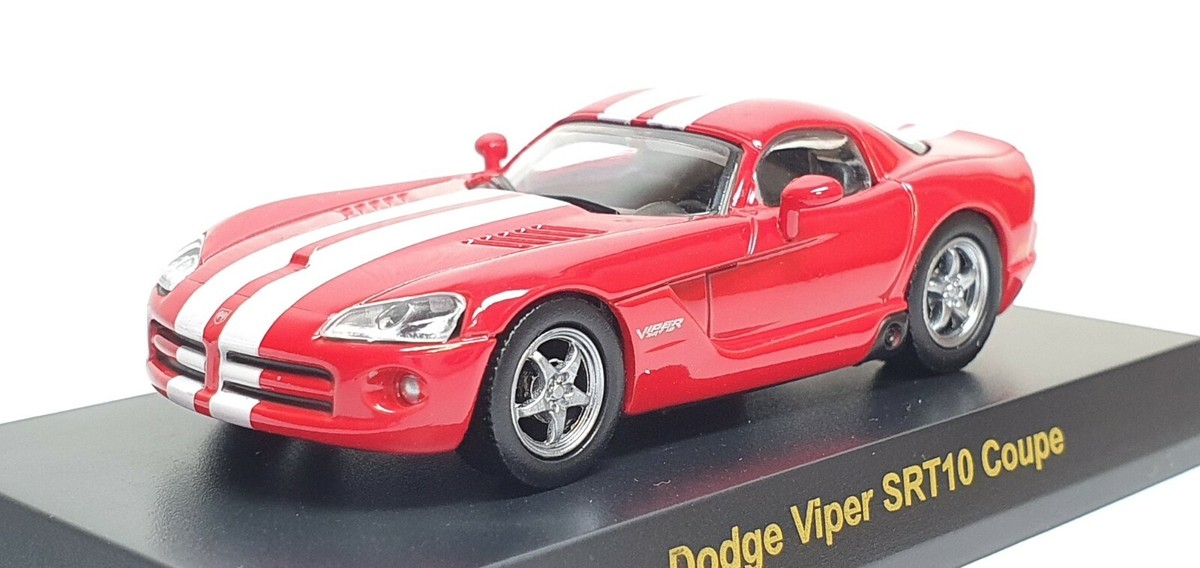 ミニカー DODGE VIPER Maisto 1998 Dodge Viper GTS CHRYSLER White Blue Strips 11021