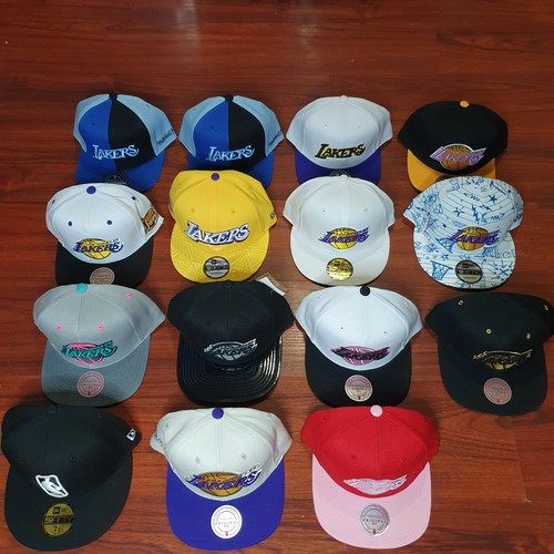LA LAKERS Mitchell & Ness Reloaded 2.0 lila und weiß Mütze 7 3/4 - Bild 6 von 6