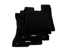 Mercedes-Benz Original V 221 S Klasse Lang LHD Velours Fußmatten Schwarz Neu