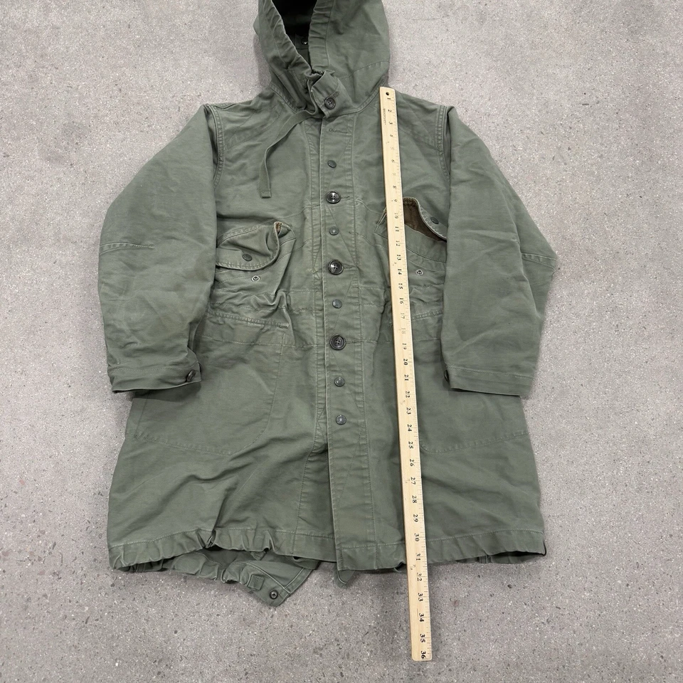 Parka militar cola de pez Engineered Garments talla 1 AZ2 Foto 2 de 4