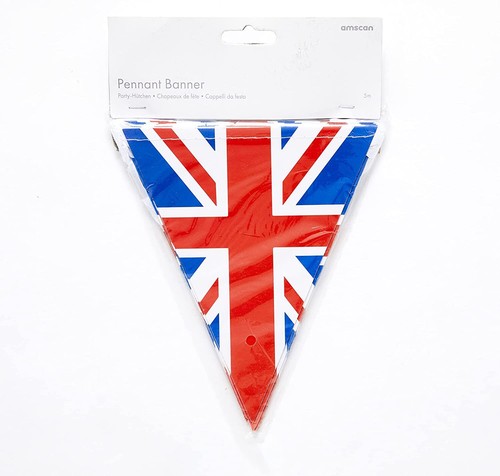 Union Jack Great Britain Street Party Decorations Napkins Bunting Balloons Flags - Picture 16 of 31