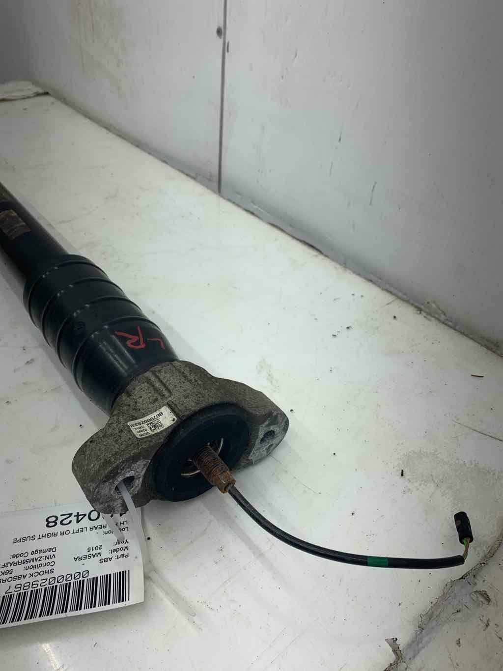 2014-2017 MASERATI QUATTROPORTE M156 OEM REAR SUSPENSION SHOCK STRUT 06700028330