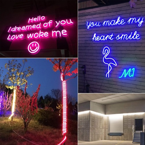 DC 12V 5/10/15/20M LED Strip Neon Rope Light Waterproof FlexTubes Party Decor - Picture 7 of 19