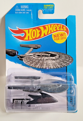 Hot Wheels 2014 HW City  Star Trek U.S.S. Vengeance Dark Gray