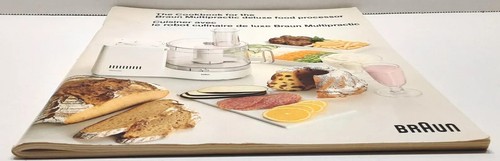 Cookbook for Braun Multipractic Deluxe Food Processor 1983 Printed in Germany  - Picture 8 of 12