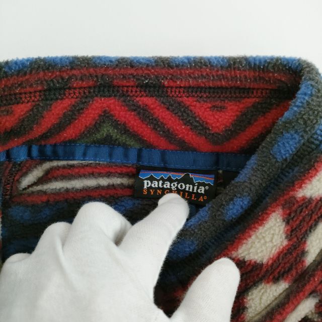 patagonia Made in USA 25462 90s Made in 96 Synchilla Snap T Fleece