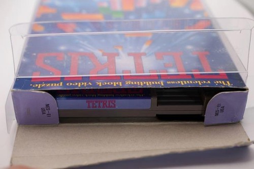 TETRIS Nintendo NES BOX Set IB PROTECTOR TESTED RARE - Picture 3 of 6