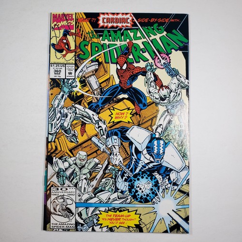 Marvel Comics Amazing Spider-Man #360 VF/NM Key Issue 2nd Cameo Appear Carnage - Picture 1 of 8