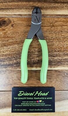#ad #ad *NEW* Snap On 86CF GREEN 6quot; VectorEdge Diagonal Cutter Comfort Grip $59.49