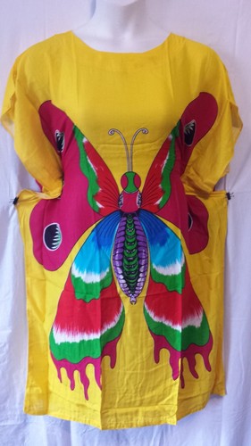 Abbigliamento donna poncho caftano pipistrello abito corto africano dashiki taglia unica - Foto 3 di 43
