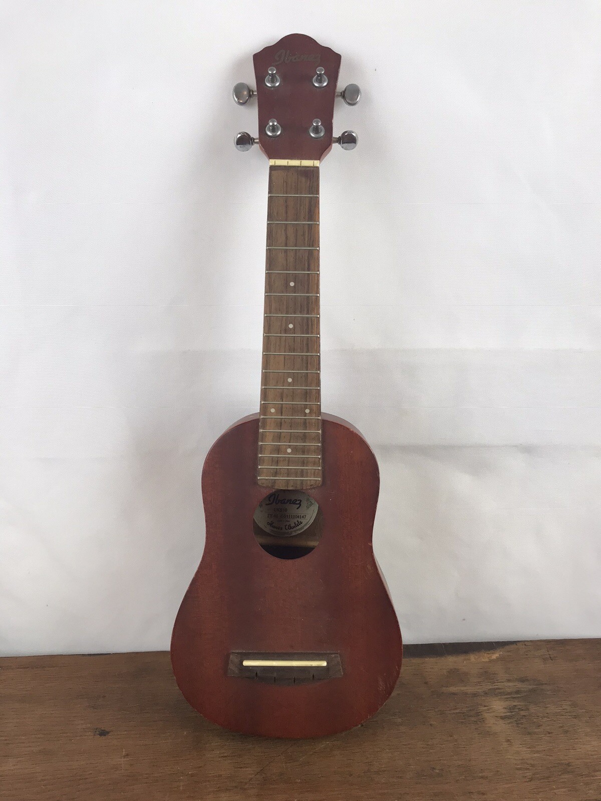 Ibanez UKS10 Soprano Acoustic Ukulele Natural