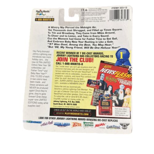 JOHNNY LIGHTNING DRAGSTERS LIMITED EDITION 1 OF 15.000 VATERZEIT NEUJAHR '98 - Bild 4 von 5